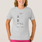 T-shirt Phare de Big Sable Point - Michigan - SBD (Devant)