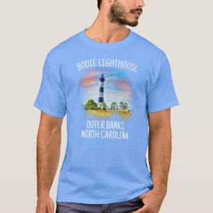 T-shirt Phare de Bodie Outer Banks Caroline du Nord