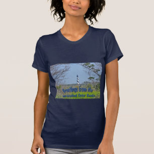 T-shirt Phare de Cape Hatteras de la série Wetlands