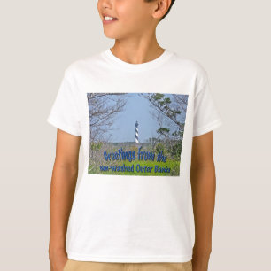 T-shirt Phare de Cape Hatteras de la série Wetlands