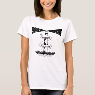 T-shirt Phare de Cape Lookout en Caroline du Nord