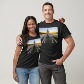 T-shirt Phare de Doubling Point, Maine (Unisexe)