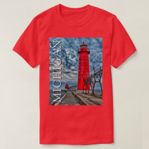T-shirt Phare de Grand Haven   Michigan