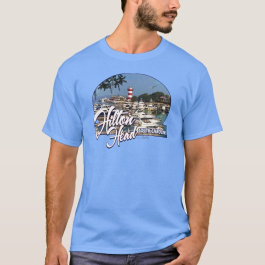 T-shirt Phare de Hilton Head Island (Devant)