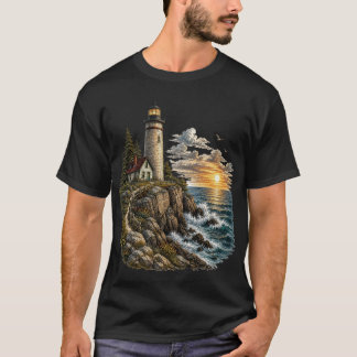 T-shirt Phare de la Côte Sauvage – Phare Vintage