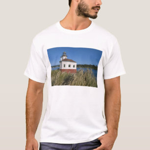 T-shirt Phare de la rivière Coquille, Oregon, États-Unis