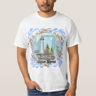 T-shirt Phare de Mississippi Shells