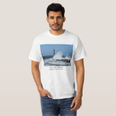 T-shirt Phare de Morris Island (Devant entier)