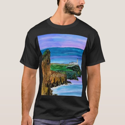 T-shirt Phare de Neist Point Skye (Devant)