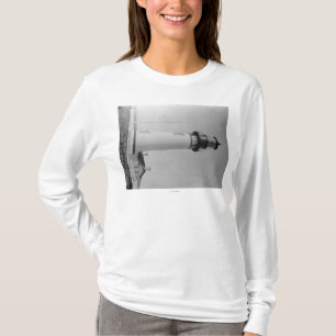 T-shirt Phare de Newport, Orégon sur le cap Fowlweather