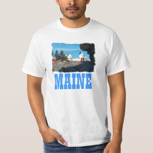 T-shirt Phare de Pemaquid (Devant)