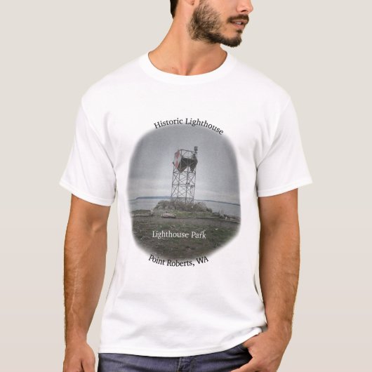 T-shirt Phare de Point Roberts (Devant)