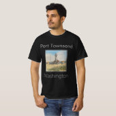 T-shirt Phare de Point Wilson, Port Townsend, Washington (Devant entier)