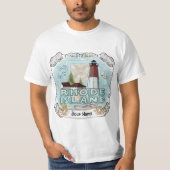 T-shirt Phare de Rhode Island (Devant)