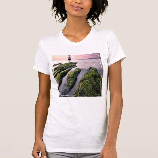 T-shirt Phare de roche de perche (Devant)