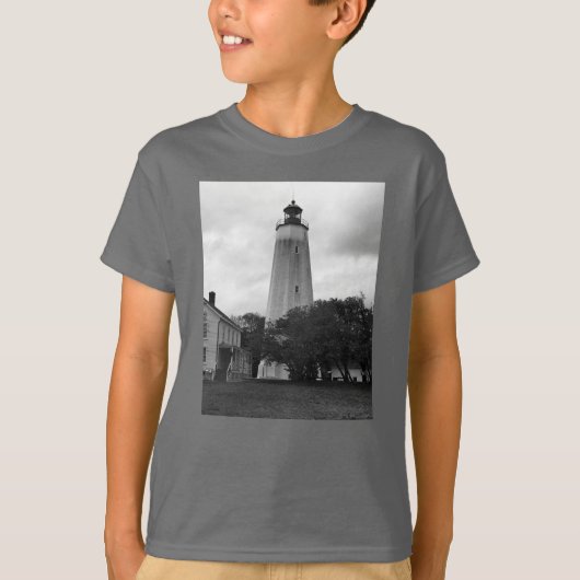 T-shirt Phare de Sandy Hook (Devant)