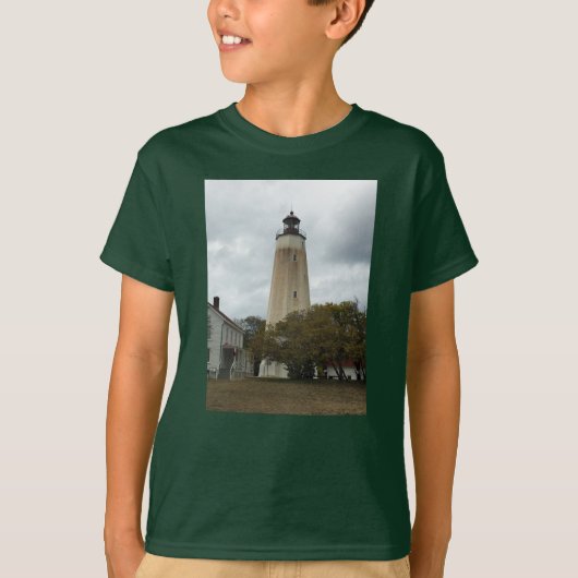 T-shirt Phare de Sandy Hook (Devant)