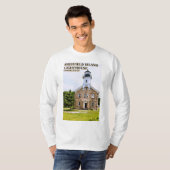 T-shirt Phare de Sheffield Island Sweatshirt Connecticut (Devant entier)