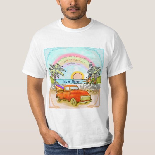 T-shirt Phare de Truck Surfer (Devant)