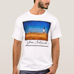 T-shirt Phare d'île de Tybee