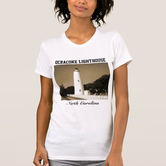 T-shirt Phare d'Ocracoke (Devant)