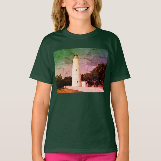 T-shirt Phare d'Ocracoke (Devant)