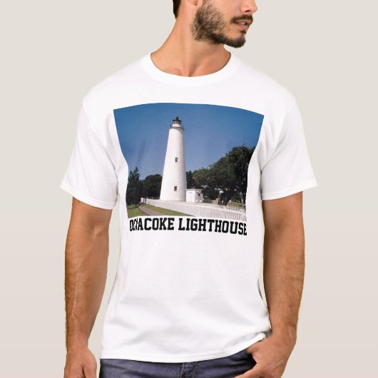 T-shirt Phare d'Ocracoke (Devant)