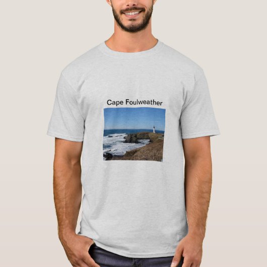 T-shirt Phare du Cap Foulweather (Devant)