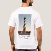 T-shirt Phare du Cap Hatteras, N.C. (Dos)