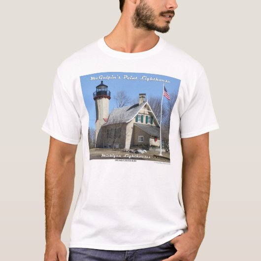 T-shirt Phare du point de McGulpin (Devant)