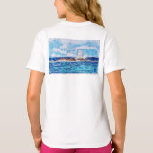 T-shirt Phare en bleu (Dos)