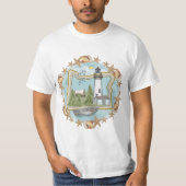 T-shirt Phare Oregon Shells (Devant)