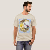 T-shirt phare papillon (Devant entier)