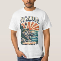 Phare personnalisé d'Acadia dans le Maine