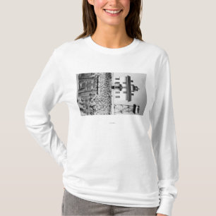 T-shirt Phare PhotographYaquina de baie de Yaquina, OU