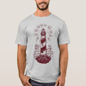T-shirt Phare Tenir Rapidement Pour Espérer Positif (Devant)