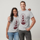 T-shirt Phare Tenir Rapidement Pour Espérer Positif (Unisexe)