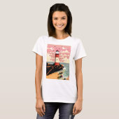 T-shirt Phare vintage (Devant entier)