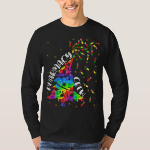 T-shirt Pharmacie Christmas Crew Funny Xmas Pharmacist Cad