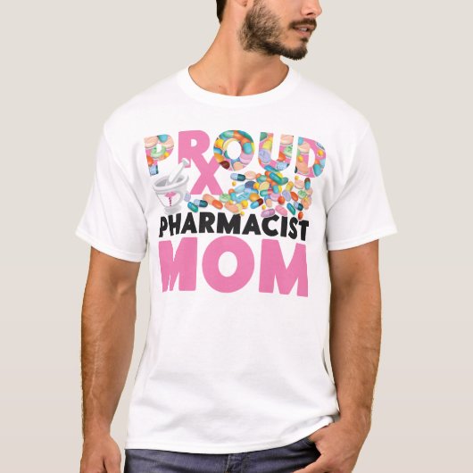 T-shirt Pharmacie Fière Pharmacie Maman Maman (Devant)