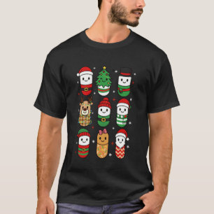 T-shirt Pharmacie Noël Xmas Vibes Pharmacien Technicien en
