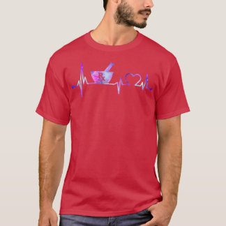 T-SHIRT PHARMACIE TECHNICIEN HEARTBEAT GALAXY