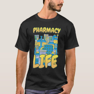 T-shirt Pharmacie Vie Pharmacie Pharmacie Pharmaciste Tech