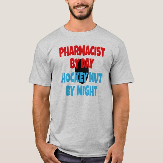 T-shirt Pharmacien de hockey Nut (Devant)