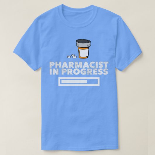 T-shirt Pharmacien En Cours (Design devant)