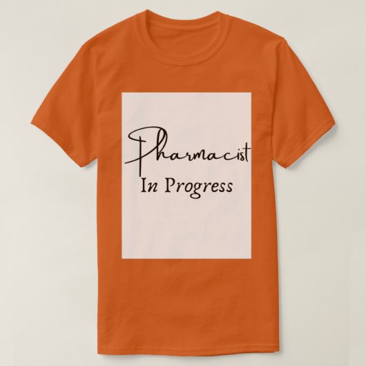 T-shirt pharmacien en cours idée cadeau 1 (Design devant)