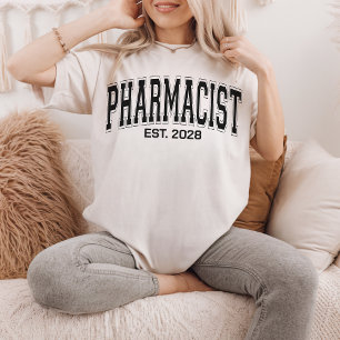 T-shirt Pharmacien Nouveau pharmacien personnalisé Dip