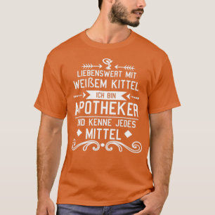 T-shirt Pharmacien pharmaciste idée cadeau médicale 1
