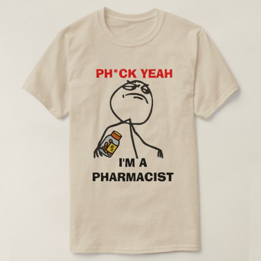 T-shirt Pharmacien Phunny (Design devant)