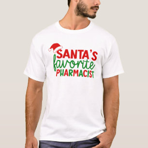 T-shirt Pharmacien préféré du Père Noël